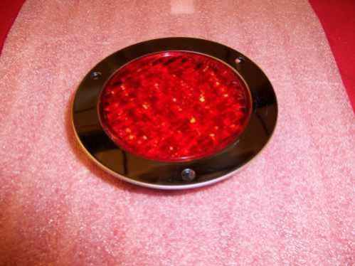 A. L. Lightech Shadow 4 in Round Red LED Truck STT Light 019-01-306