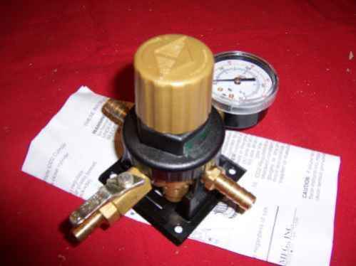 Taprite Co2 T1661st-02 Secondary Beer Single Pressure Gauge Regulator