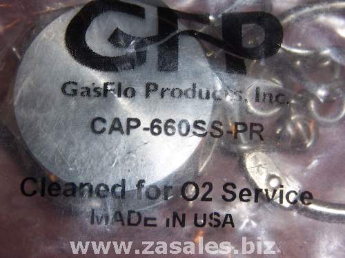 Gasflo O2 Cylinder Cap Cap-660Ss-Pr Gfp