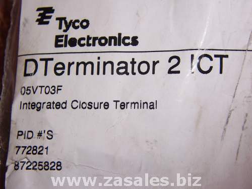 tyco Dterminator TYCO 05VT03F 5 Pair Stubbed Pedestal Terminal Strip