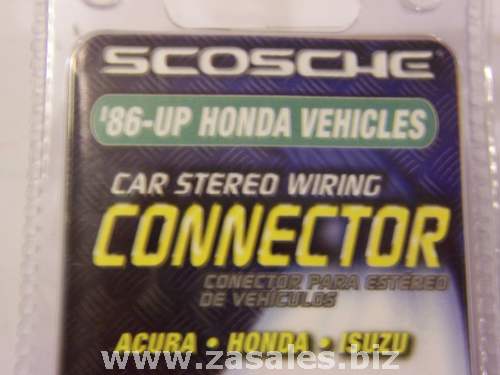 Scosche HA02B 86 up honda Car stereo wiring harness adapter Acura