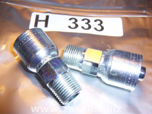 Eaton 08z-108 1/2 x 1/2 Z-Series Male Pipe Rigid Hose End
