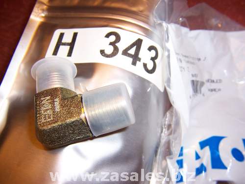 Eaton C5405x8x8 1/2JIC 37Deg Flare Tube x 1/2MPT 90Deg ForgedElbow