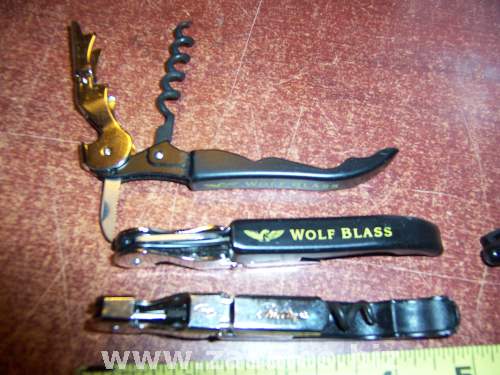 Wine Enthusiast Pulltaps Double-Hinged Waiters Corkscrew