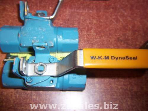 New W-K-M Dynaseal B136-Cs-43-Cs Ball Valve 1/2 3000Mop 3000 Mop