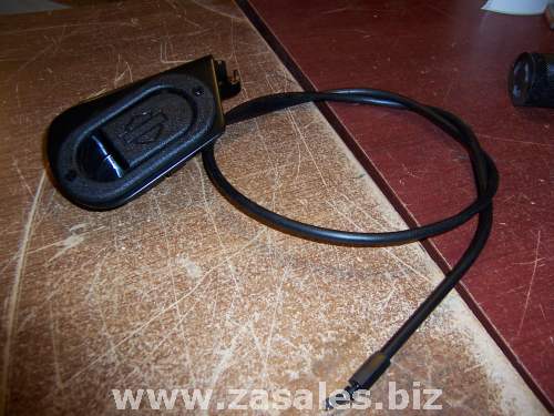 Harley Davidson Cable latch lock release tank saddlebag trunk