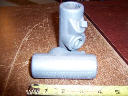 EYS Sealing Fitting 25 Fill grayloy 3/4 3/4 APPLETON EYS-21