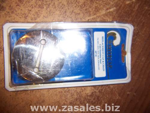 Whitecap 6074C Replacement Cap and Chain for 6031 6032 6033 6034