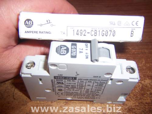 Allen Bradley 1492-CB-1-G-070 circuit breaker 7A 1492-CB1G070 B