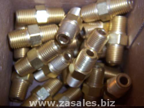 Western Enterprises - B-4HP - Pipe Nipple Thread Hex Nipples - 1.44 in