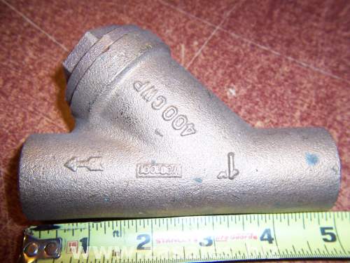 Mueller brass 1 Class 125 Cast Bronze Solder End Y Strainer 358SN