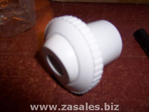 White Directional Pool Wall Outlet - Pentair 540042