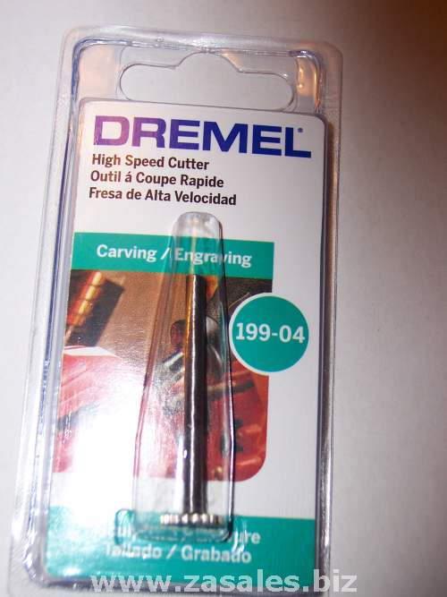 Dremel  high speed cutter part # 199 carving engraving tool bit
