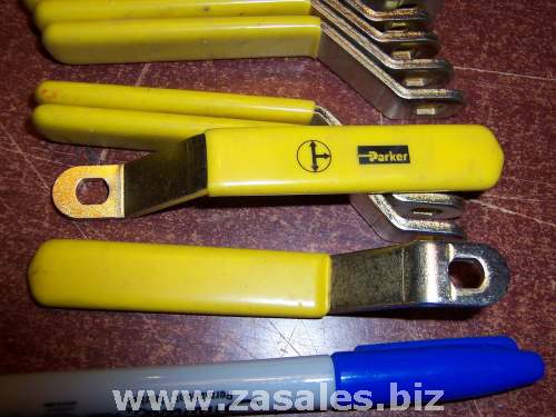 Parker Ball Valve replacement Handle Lever Yellow Hydraulic Water Air