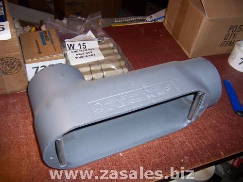 Appleton LB400-M Conduit Body, Style lb, Malleable Iron, 4