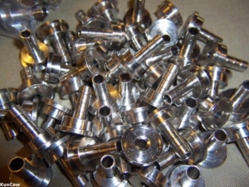 10 New Soda Pop Stainless Connectors - Flanged Type