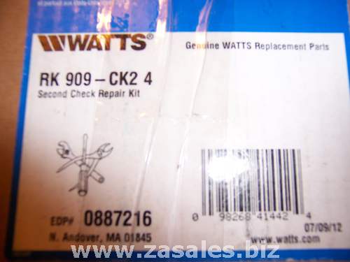 Watts 0887216 2nd Check Assembly Repair Kit for 4