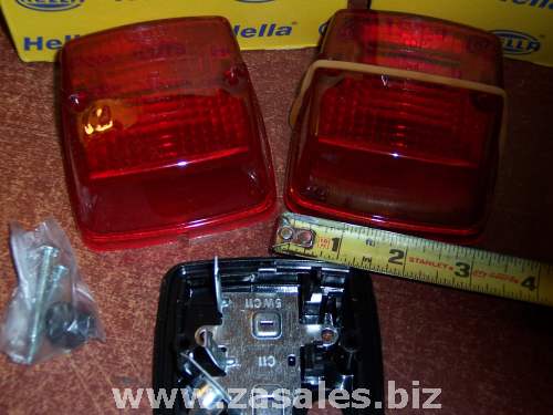 Hella Stop lamp light 12v 003.014-031 003014031 84 x 84 mm