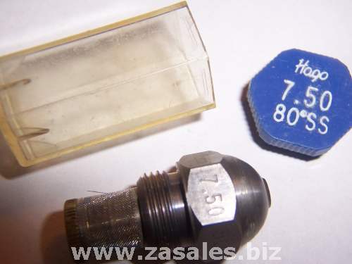 Hago Oil Burner Nozzle 7.50 80 Degree SS Stainless Steel 7.50-80 SS
