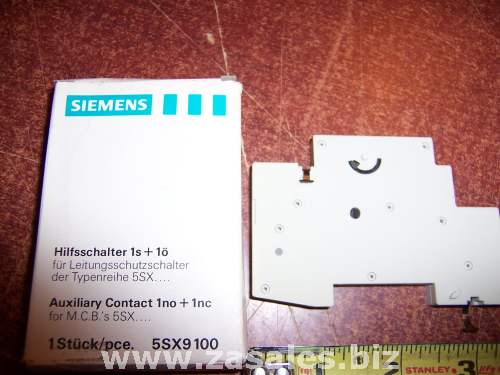 Siemens Auxiliary Contact Switch 1NO+1NC 5SX9100