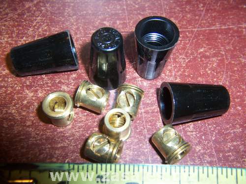 Ideal 30-222 Wire Connector Set Screw 22 Black Motor Lead wires