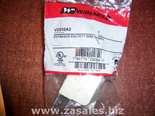 Wiremold Co V2010A2 Wm 3-in Entr End Ftg Ivory