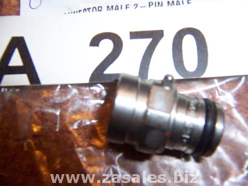 Coke-Cola Soda Dispenser Part #19950 male connector 2 pin