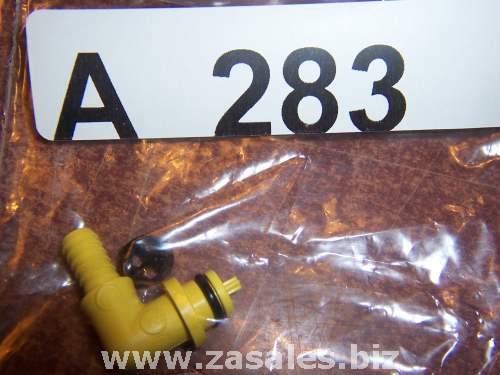 Coke-Cola Soda Dispenser Part # 15283 Elbow Gas Inlet w/chk 1/4 