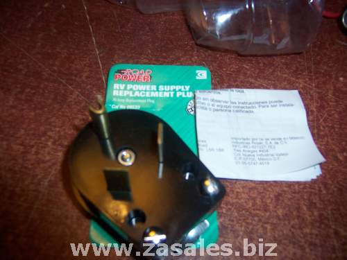RV 110 V Electric Cord Replacement Male End 30 Amp 09523 camper
