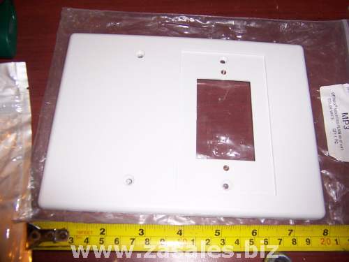 HotelTech mounting plate 3 MP3 Optimax Thermostat Mounting cover plate