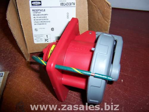 Hubbell Wiring Device-Kellems HBL430R7W IEC Pin and Sleeve RECEPTACLE