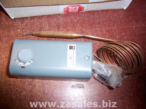 Johnson Controls A19abc-24c Line Volt Mechanical Tstat, 120 To 277vac