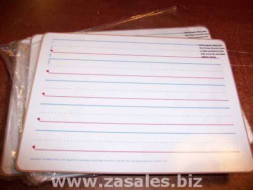 Magnetic Two-Sided Write Again╜ Primary-Lined Board #152277