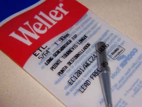 Weller ETL Solder tip,screwdriver 2mm
