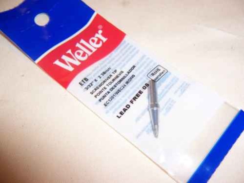 Weller Solder Tip,Screwdriver,0.093 In/2.4 mm Model: ETB
