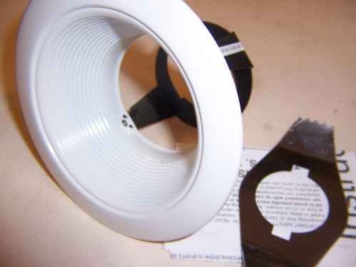 Hubbell - TA120WBF - Hubbell-Prescolite TA120WBF Baffle Trim, 4, White