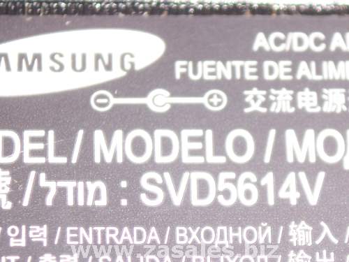 Samsung SVD5614V C24B550U C27B750X Adapter Charger 63W
