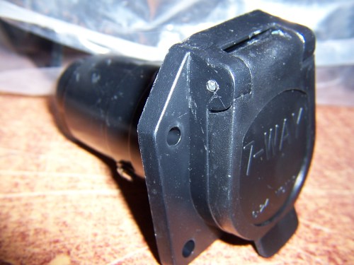 7-way Flat Pin VehicleTrailer Light Electrical Connector Draw-Tite