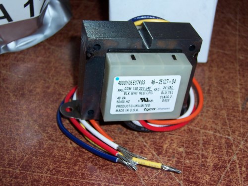 Universal Voltage Furnace AC Transformer 120-230v 40 Va 24 46-25107-04