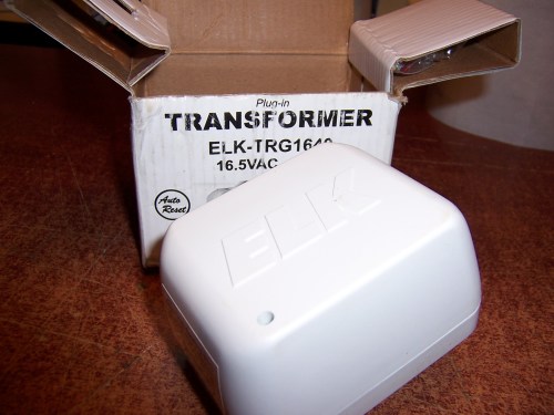 Elk Products TRG1640 AC Power Transformer 16.5VAC 40 VA auto reset