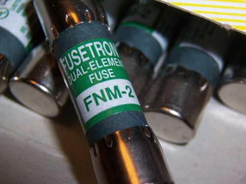 Buss FNM-2 2A 250V Time-Delay Fuse Cooper Bussman