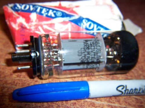 SOVTEK  RUSSIA 5881/6L6WGC Vacuum Tube Russian Fender
