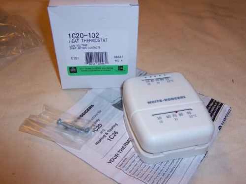 New White Rodgers 1C20-102 Thermostat oil gas electric hydronic