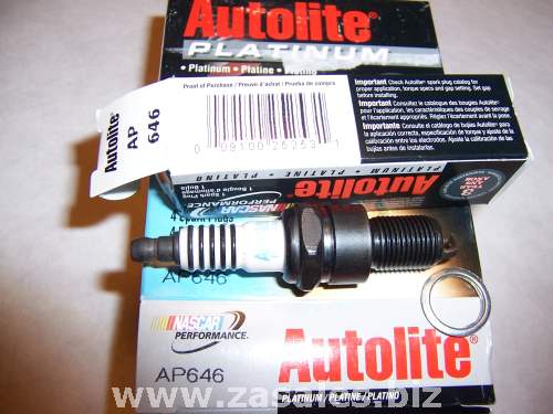 Autolite APP646 Double Platinum Spark Plug Pack of 1