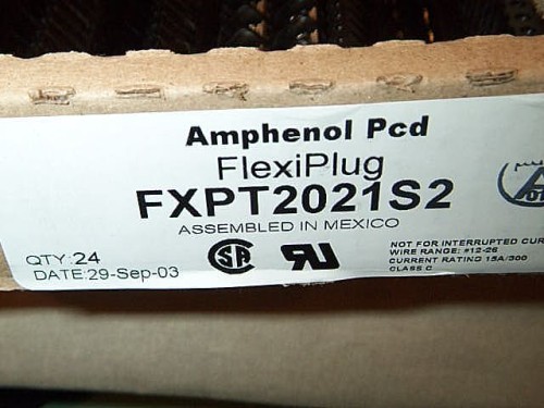 48 New Amphenol Flexiplug Pcd Fxpt2021S2 Connector