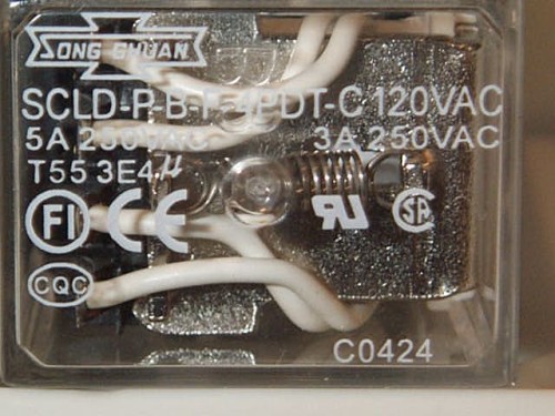 SCLD-P-B-F-4PDT-C-120VAC Song Chuan SCLD-P-B-F-4PDT-C