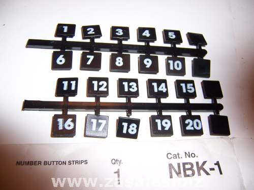 Sienens NBK-1 Circuit Number kit panelboard
