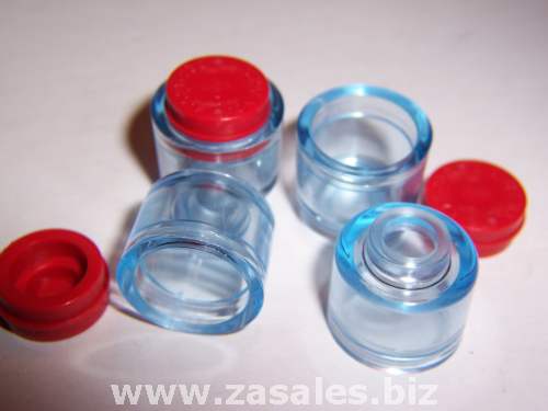 Gas Meter Seal Carolina Moldings Blue cup # 2 Red Snap Seal