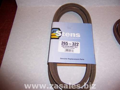 Stens 265-322 OEM Replacement Belt / Murray 037x62MA