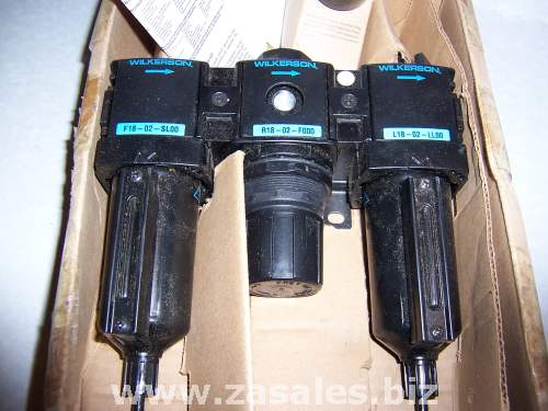 Wilkerson C18-02-FLG0 Filter/Regulator/Lubricator, 1/4 in. NPT
